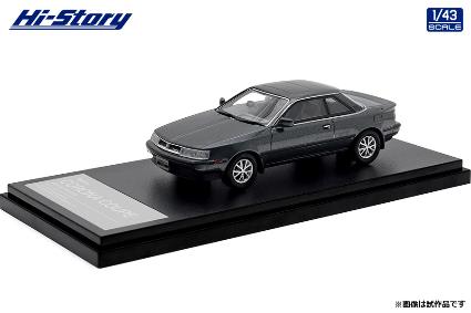 HS455GY Hi-Story 1/43 Toyota CORONA COUPE 2000 GT-R (1985)  ダークグレーM