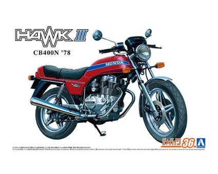 063057 ザ・バイク No.36 1/12 ホンダ CB400N HAWK-III `78