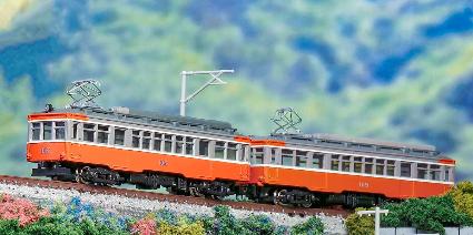2212 箱根登山鉄道旧型車モハ1+モハ2 未塗装ディスプレイキット