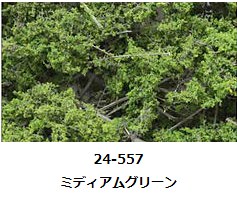 24-557 天然素材樹木(葉っぱ付き) ミディアムグリーン