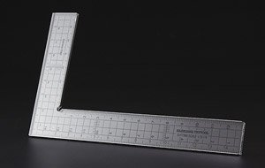 TT115  カッティングスケール L字型(15cm×9cm)【ステンレスエッジ加工】