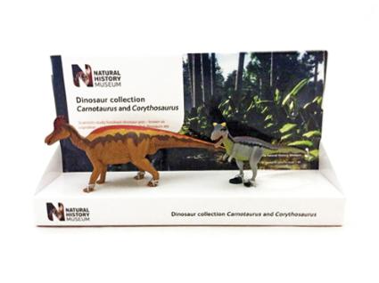 29210 ポケットボンド 1/40 英国自然史博物館 カルノタウルス & コリトサウルス 14cm & 21cm