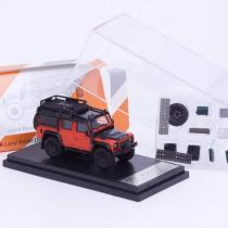 新品  Master 1/64 ランドローバー ディフェンダー Land Rover Defender 110 metallic orange アクセサリー付