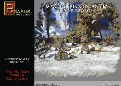 PH7271 ペガサスホビー 1/72 WW.II ソビエト軍 歩兵 グレートコート着用
