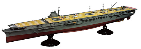 350艦船-4EX-1 1/350 艦船モデルシリーズ №4 EX-1旧日本海軍航空母艦 翔鶴(帝国海軍乗組員フィギュア付き)