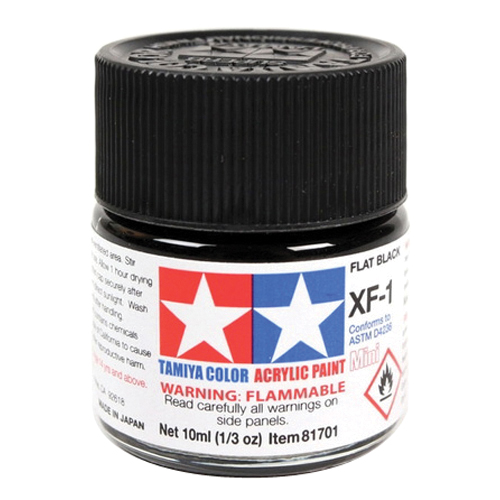 アクリルミニ XF001 フラットブラック