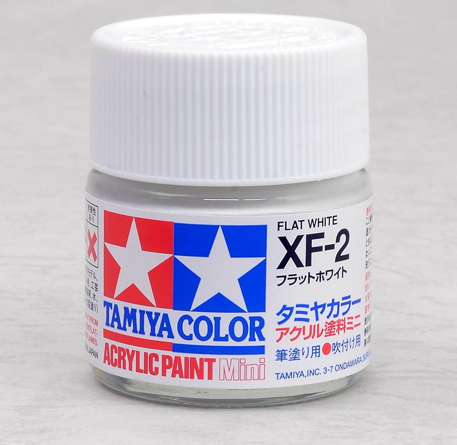 アクリルミニ XF002 フラットホワイト