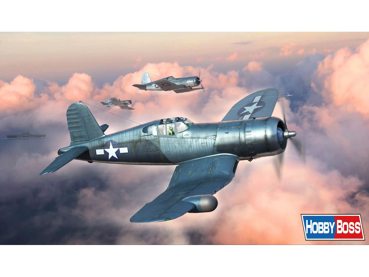 81788 ホビーボス 1/48 F4U-1A/2 コルセア (2 in 1)