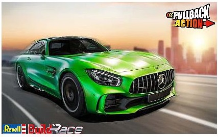 23153 ドイツレベル 1/43 メルセデスベンツ AMG GTR グリーン