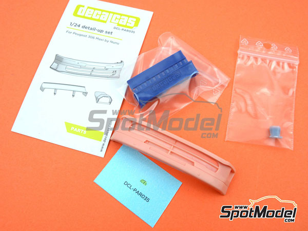 DCL-PAR035 デカールキャス 1/24 プジョー306MAXI用 EVO2トランスキット