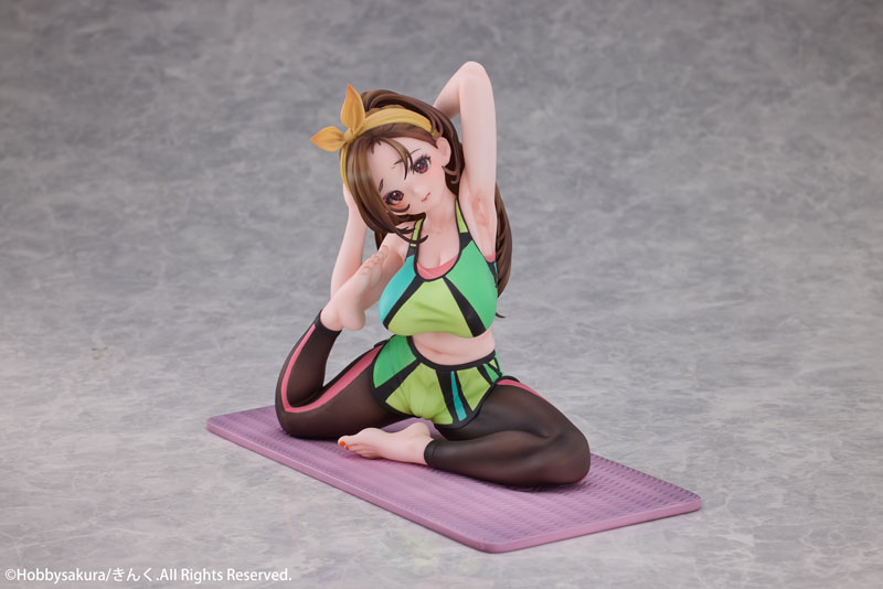 HOBBY SAKURA ヨガ少女 1/7スケール塗装済完成品フィギュア 豪華版