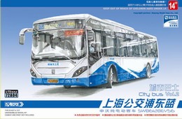72A04 SABRE 1/72 上海 SUNWIN 電気バス Vol.2 浦東ブルー