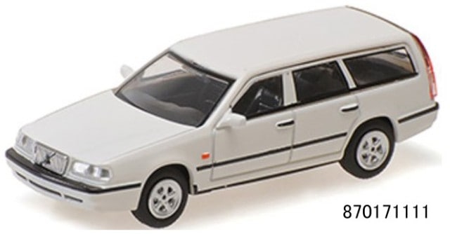 870171111 MINICHAMPS 1/87 ボルボ 850 ブレイク 1994 ホワイト