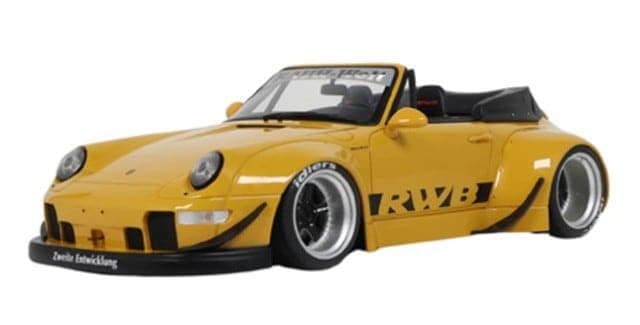 GTS450 GT SPIRIT 1/18 RWB ボディキット Nohra 2023 (イエロー)