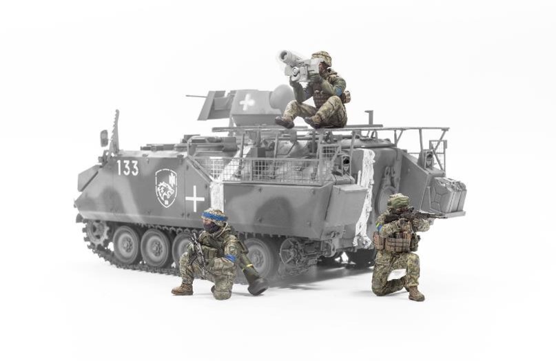 HF771 AFV CLUB 1/35 ウクライナ軍ジャベリン対戦車ミサイル部隊 3体入