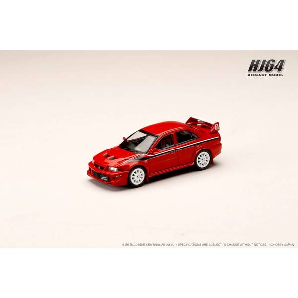 HJ642033CR HJ64 1/64 Mitsubishiランサー GSR エボリューション 6 (T.M.E.) スペシャルカラーパッケージ (GF-CP9A) 2000 マッドフラッ