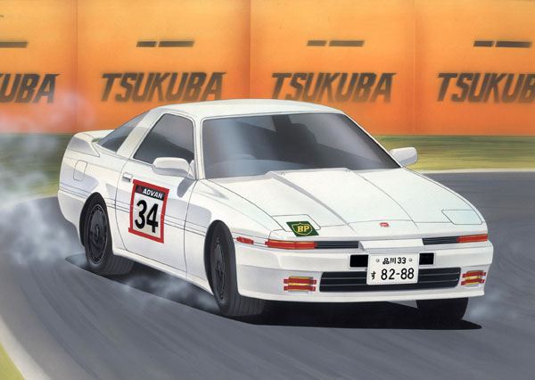 ID-321 1/24 インチアップシリーズ №321 スープラ 3.0 GT ターボA 全日本スーパードリフトGP1985仕様車