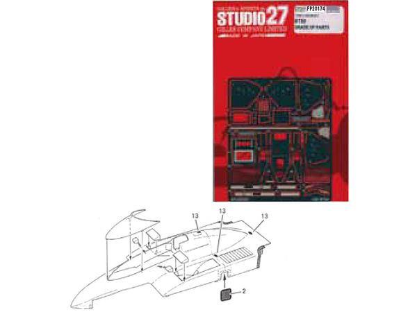 ST27-FP20174 1/20 BT50 Upgrade Parts (T社対応)