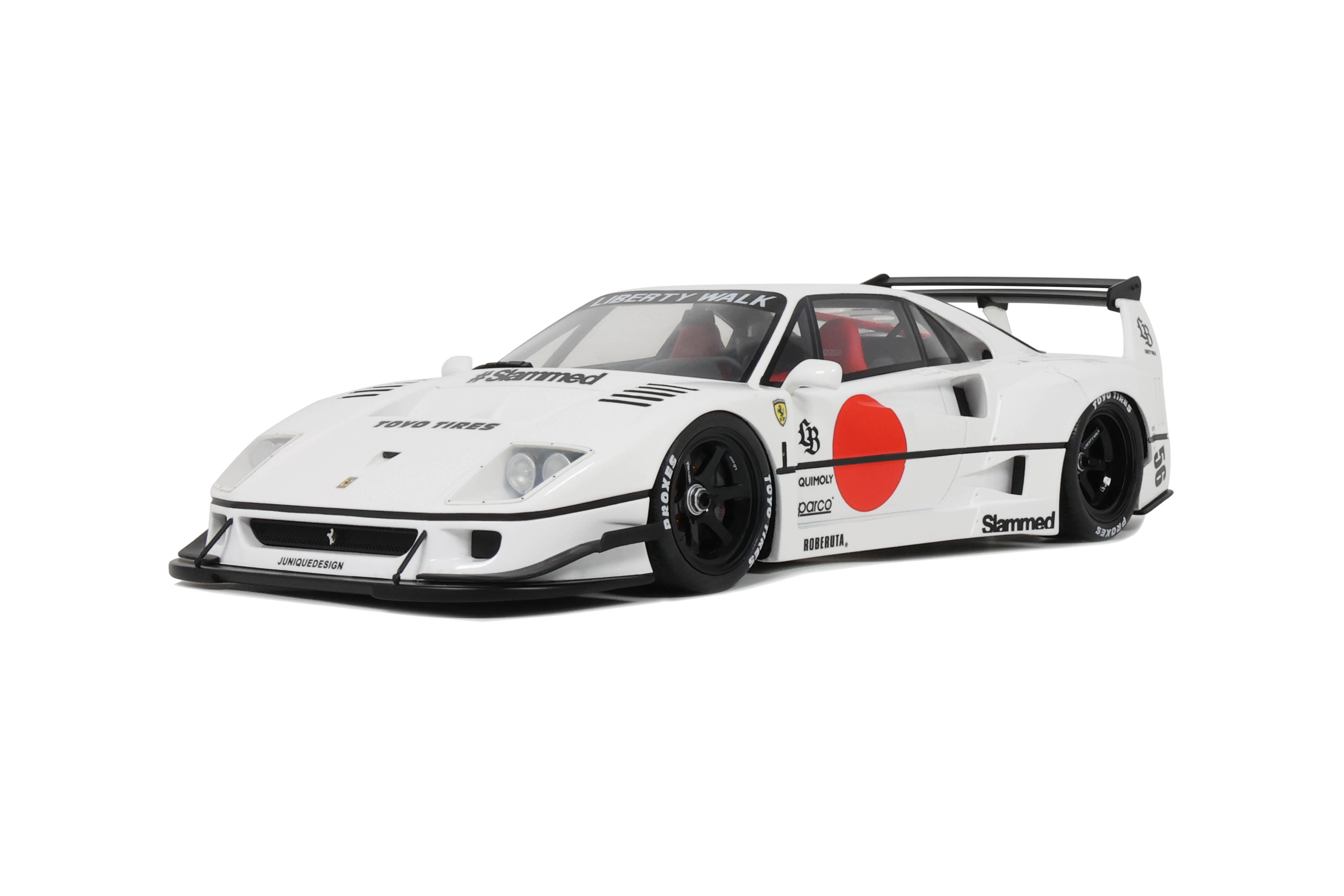 GTS470 GT SPIRIT 1/18 LB★WORKS F40 2023 (ホワイト)