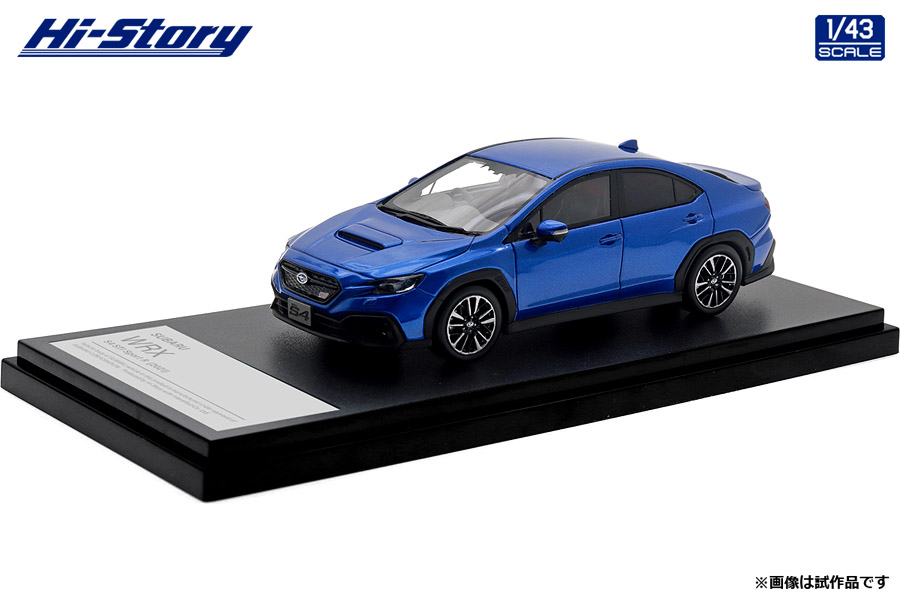 HS479BL Hi-Story 1/43 SUBARU WRX S4 STI Sport R (2021)  WRブルー・パール