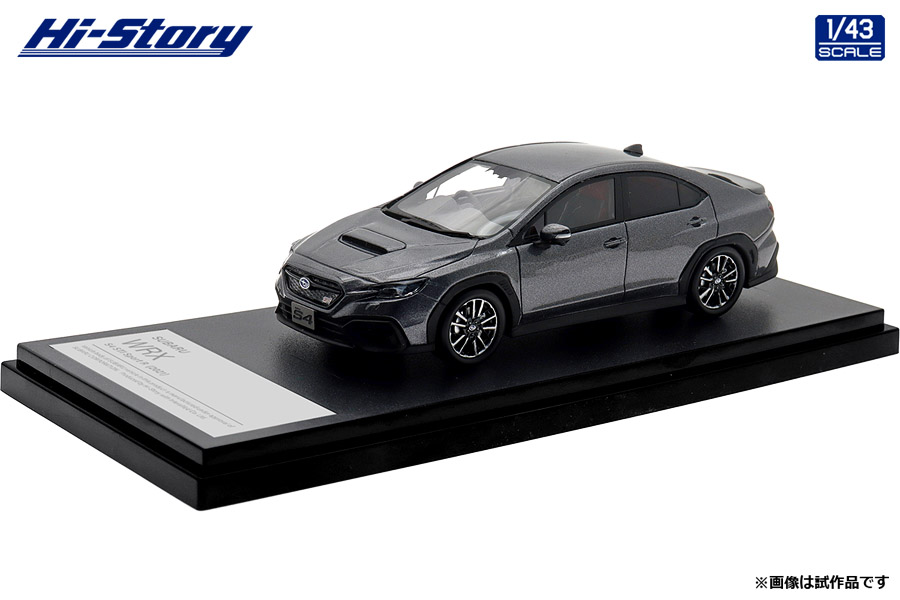 HS479GY Hi-Story 1/43 SUBARU WRX S4 STI Sport R (2021)  マグネタイトグレー・メタリック