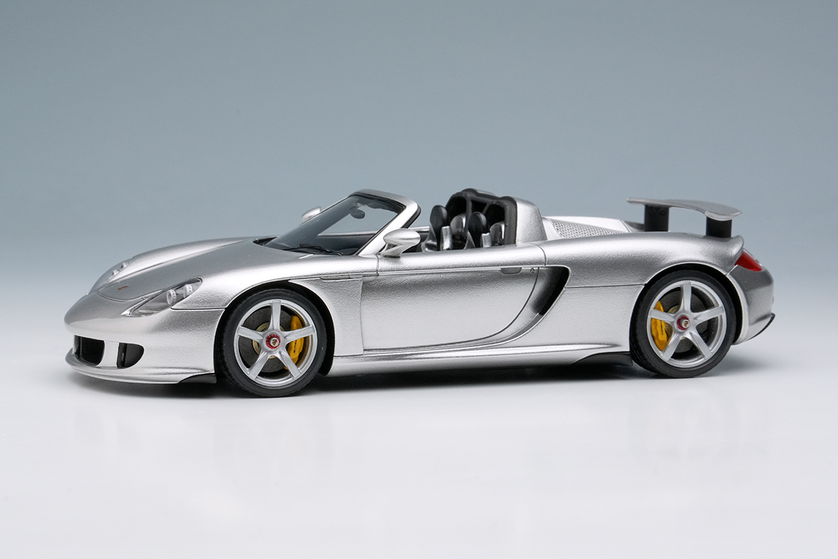 EM567A EIDOLON 1/43 Porsche Carrera GT 2004 Rear wing up GTシルバー