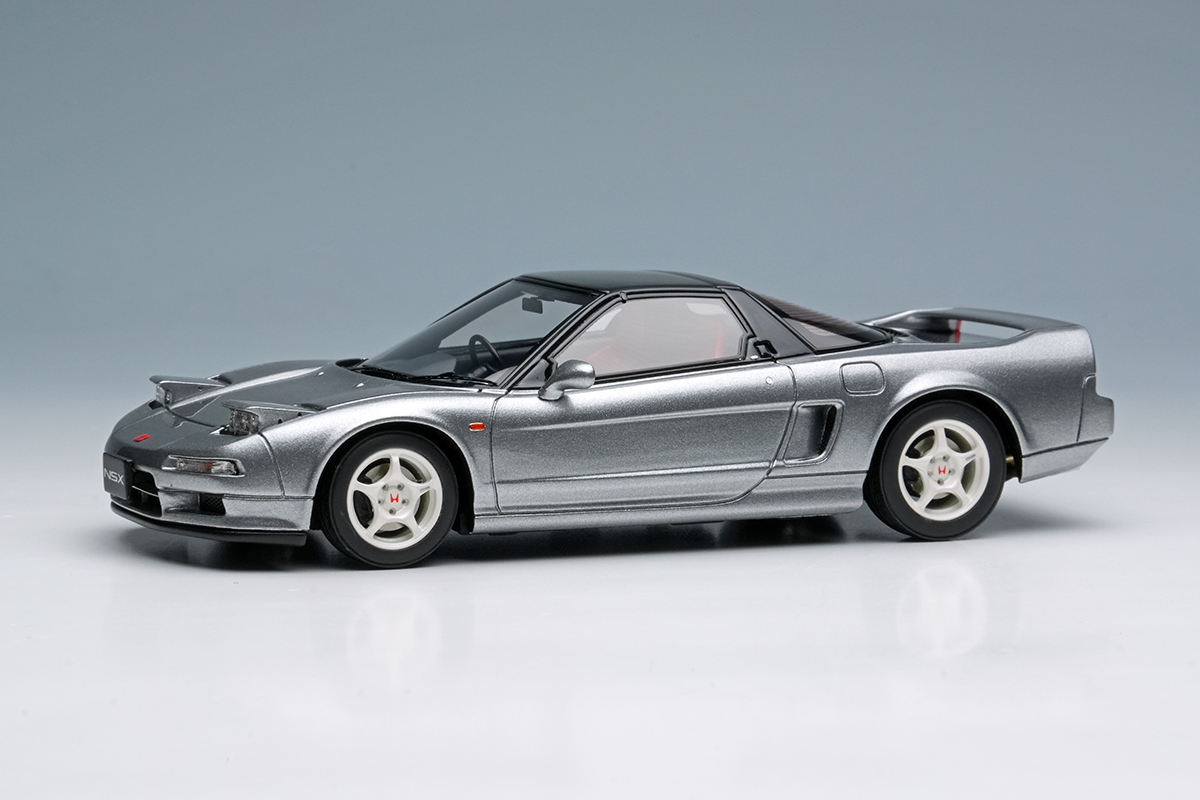 EM666D EIDOLON 1/43 Honda NSX-R (NA1) 1992 Head lamp open カイザーシルバーメタリック