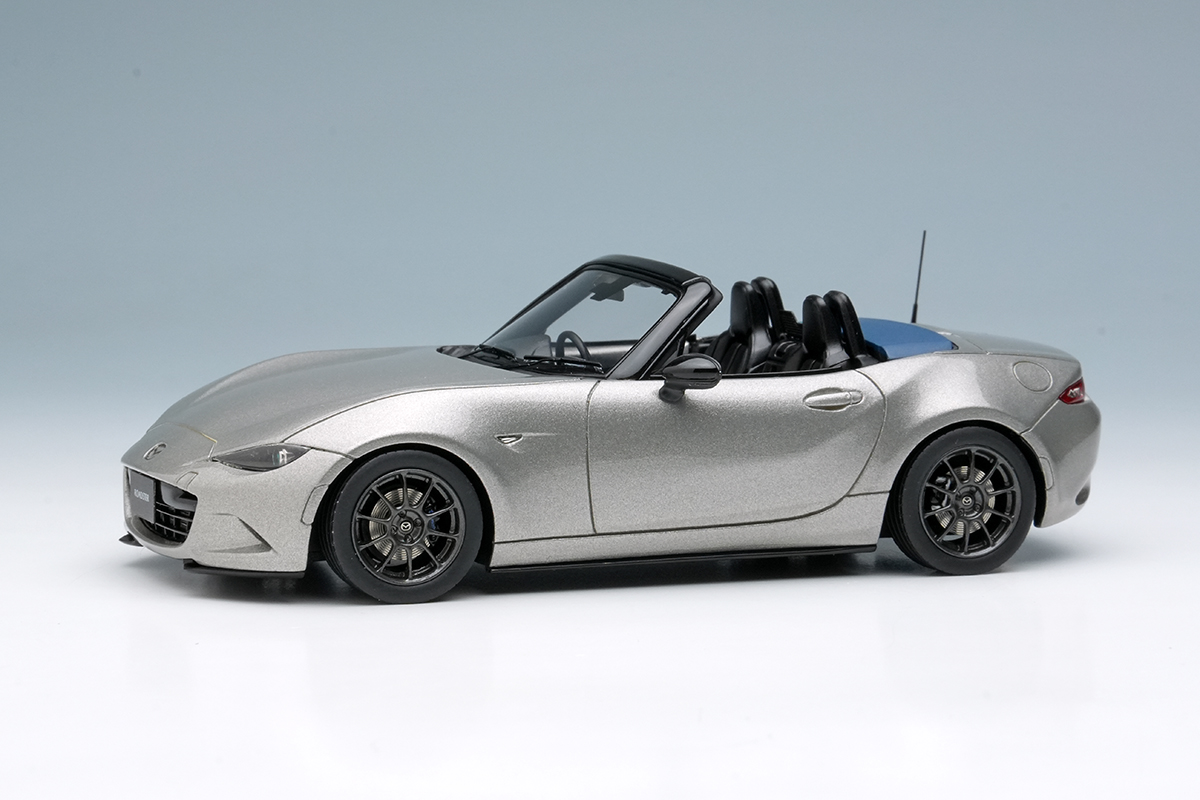 EM764E EIDOLON 1/43 Mazda Roadster (ND) '990S' 2022 プラチナクオーツメタリック