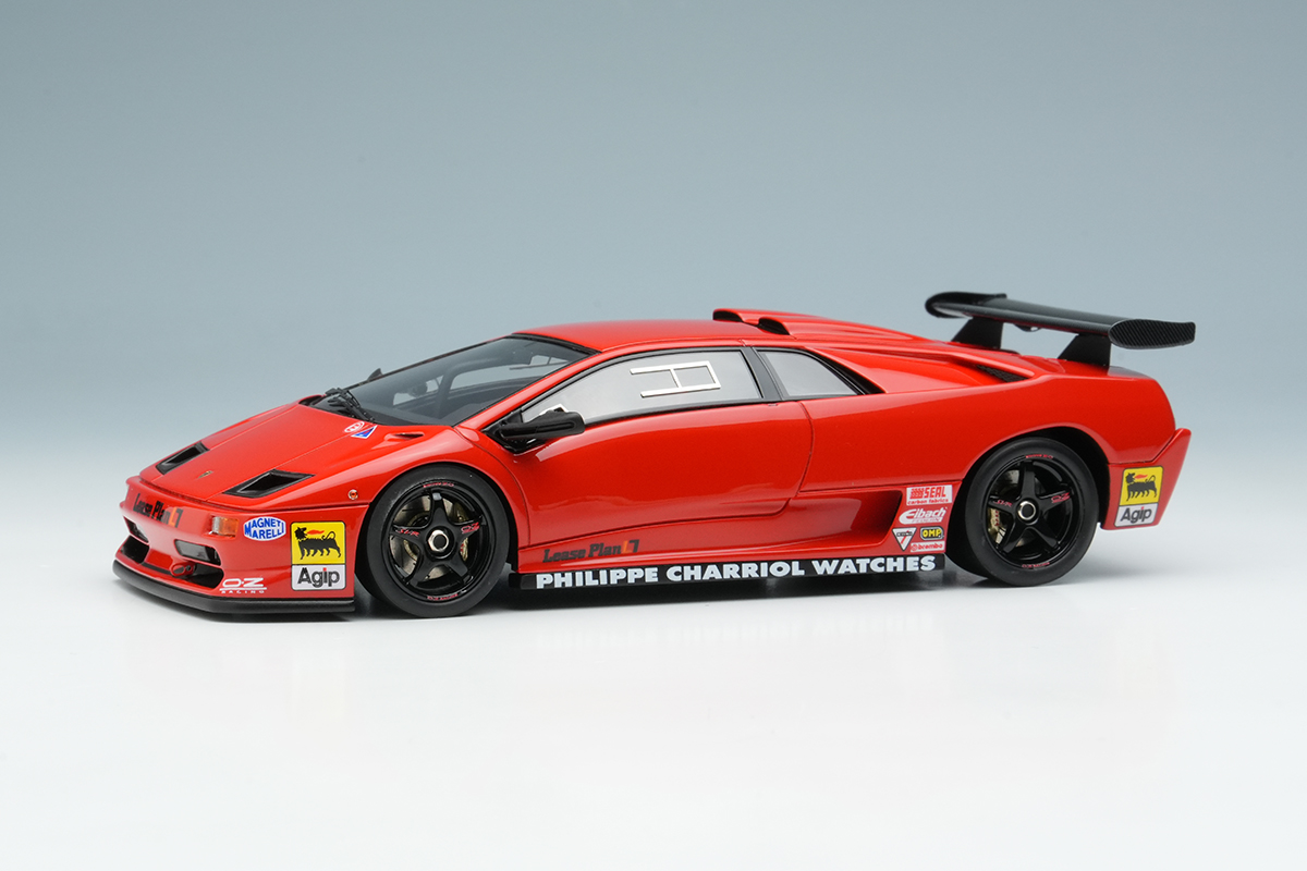 EM785D EIDOLON 1/43 Lamborghini Diablo SVR Racing 1996 レッド(ブラックホイール)