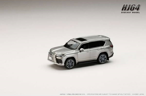 HJ642061T HJ64 1/64 LEXUS LX600 Sonic Titanium