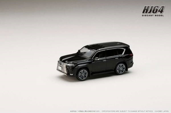 HJ642061BK HJ64 1/64 LEXUS LX600 Black