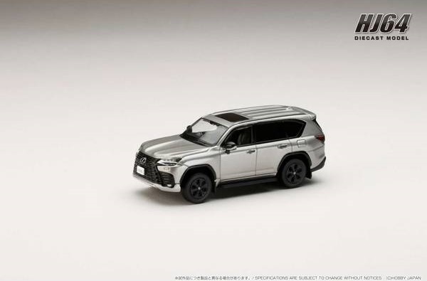 HJ643061T HJ64 1/64 LEXUS LX600 OFFROAD Sonic Titanium