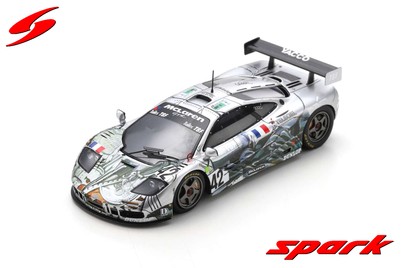 18S872 1/18 McLaren F1 GTR No.42 BBA Competition 24H Le Mans 1995 J-L. Maury-Laribiere - M. Sourd - 