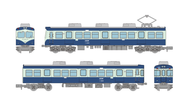 332480 鉄道コレクション 銚子電気鉄道2000形 ありがとう2001編成 2両セット