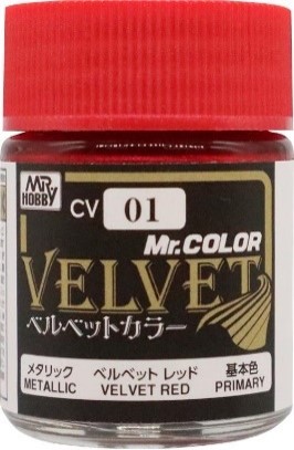 CV01 Mr.カラー ベルベットカラー ベルベット レッド