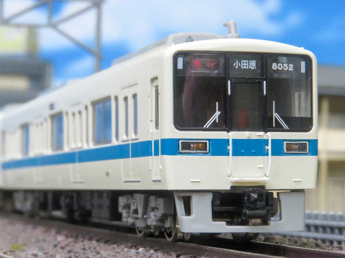 31958 小田急8000形(未更新車・登場時・車番選択式)増結4両編成セット(動力無し)