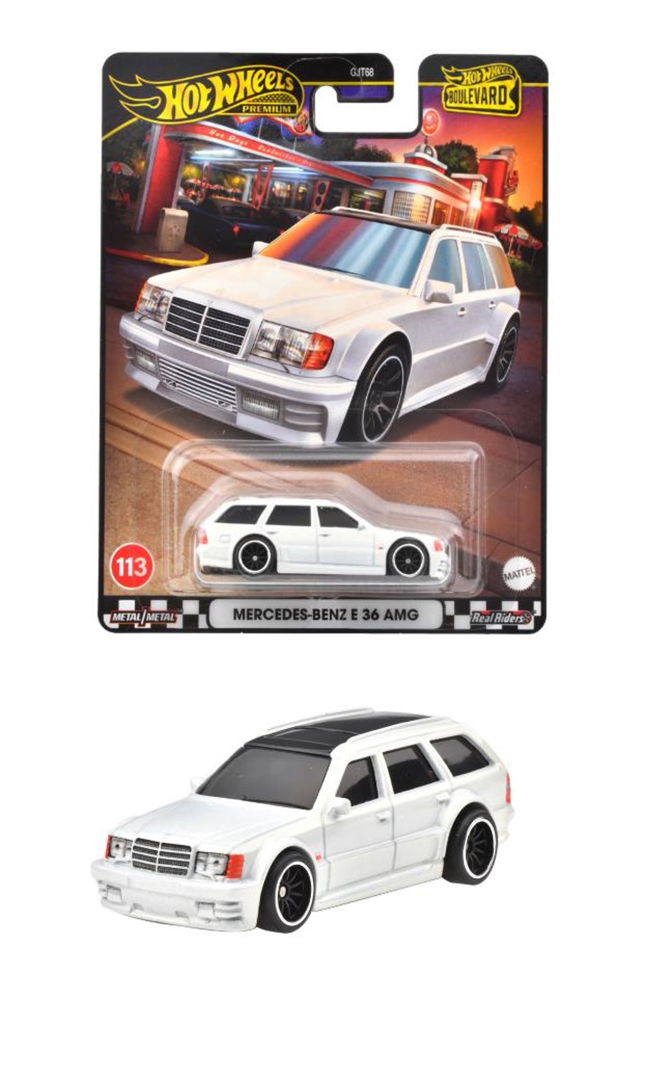 HRT78-9866 ホットウィール ブールバード メルセデス・ベンツ E36 AMG