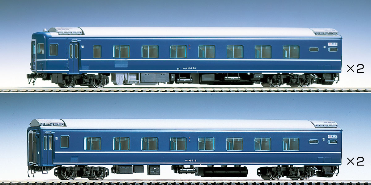 HO-9117 14系14形特急寝台客車基本セット(4両)