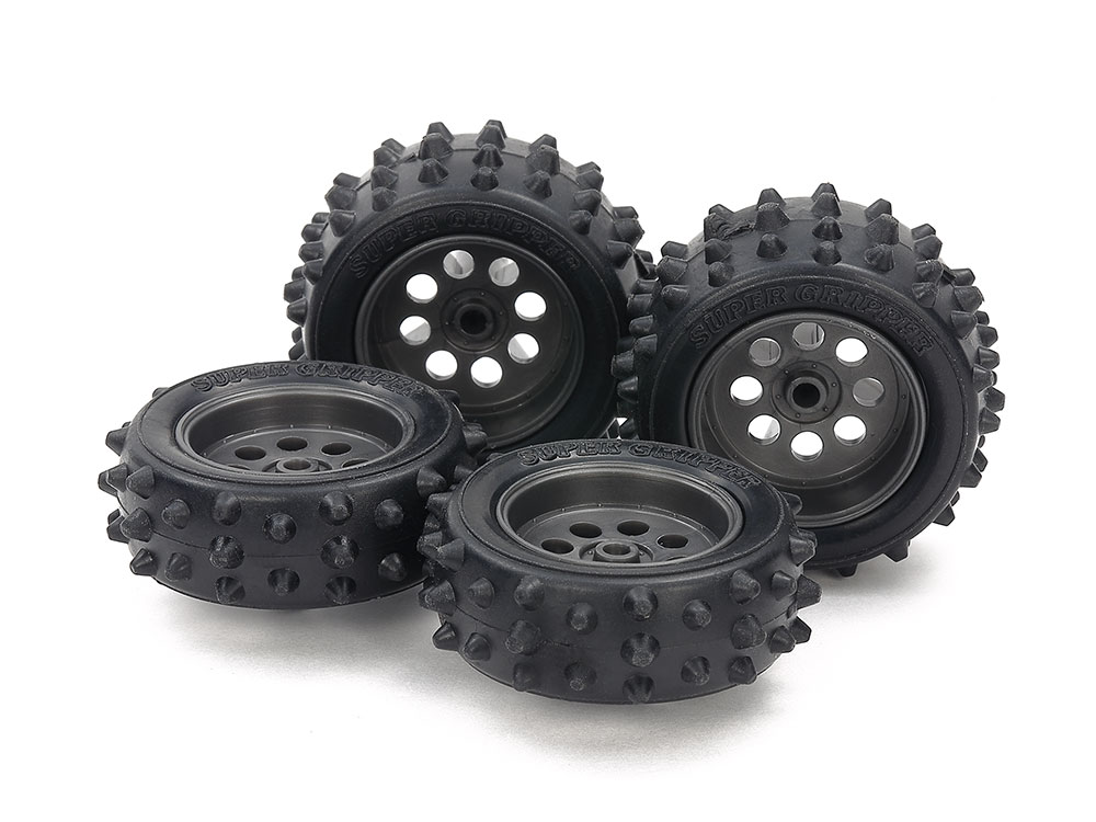 GP.547 EZシャーシ スパイクタイヤ&ホイールセット