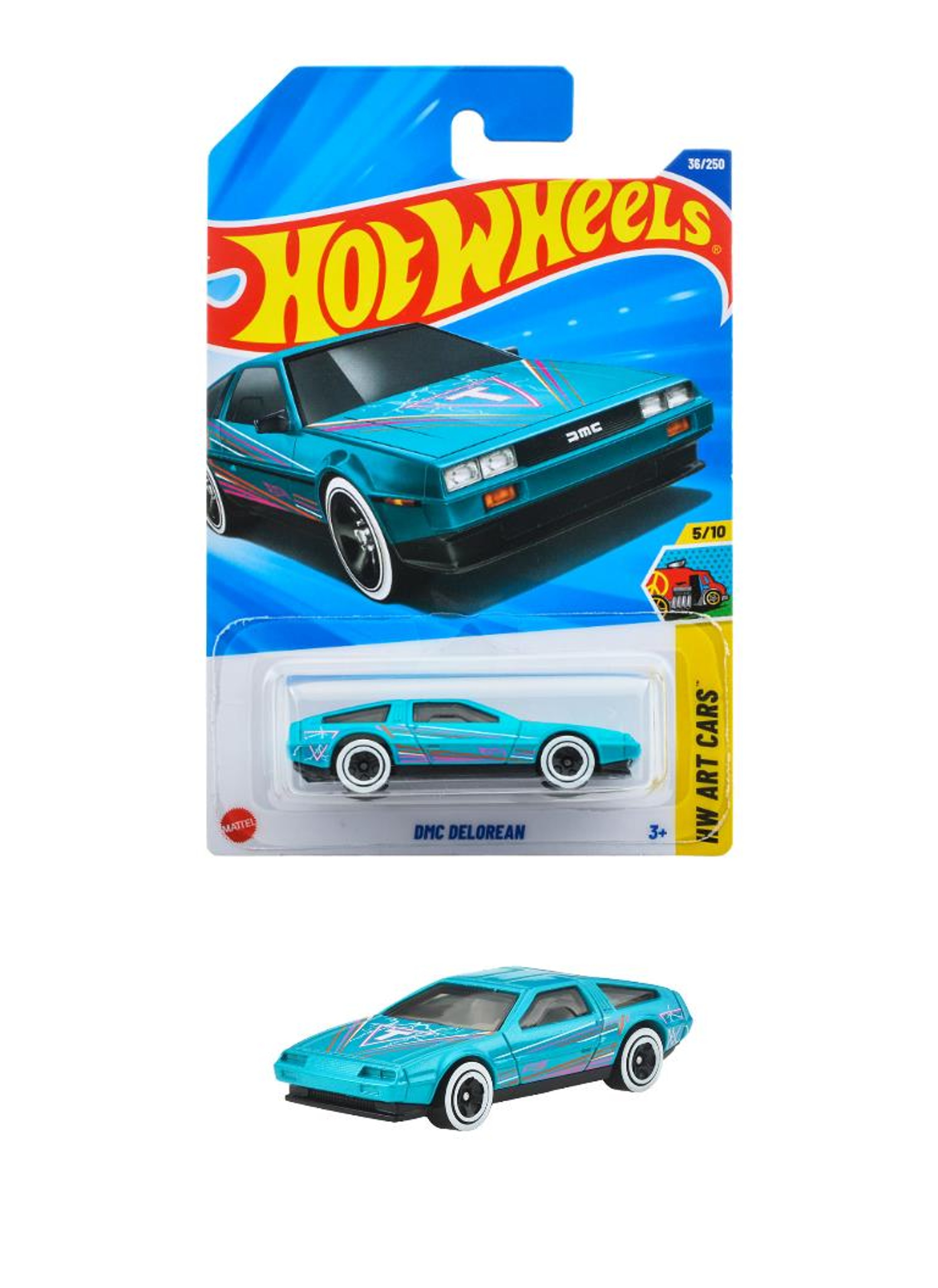 JFN35-9866 ホットウィール ベーシックカー DMC デロリアン
