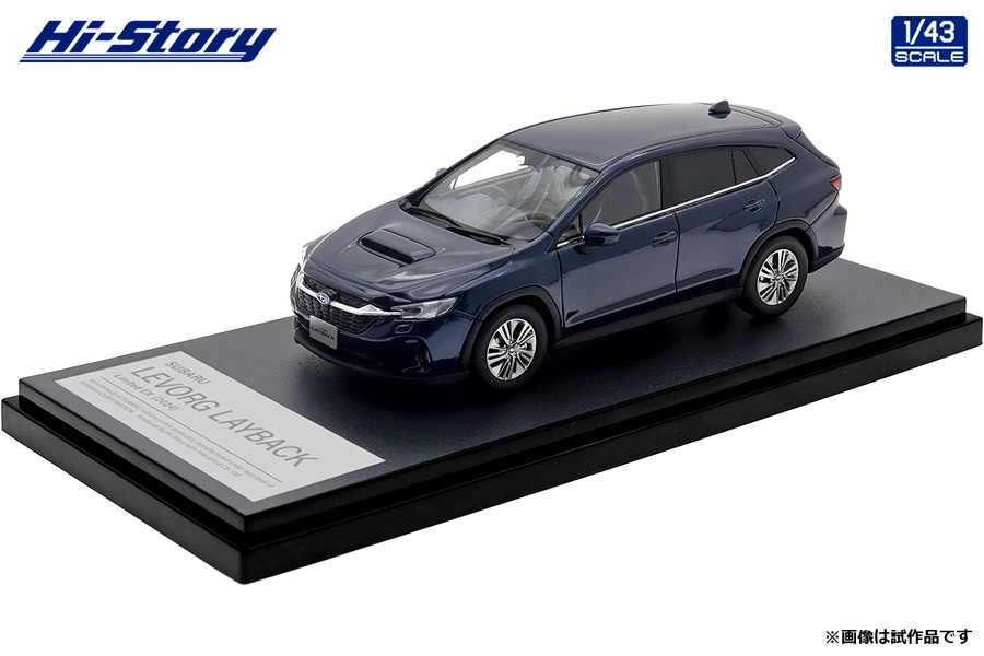 HS502BL Hi-Story 1/43 SUBARU LEVORG LAYBACK Limited EX (2024)  サファイアブルー・パール