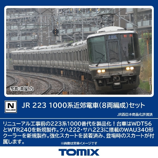 97600 223-1000系近郊電車(8両編成)セット(8両)