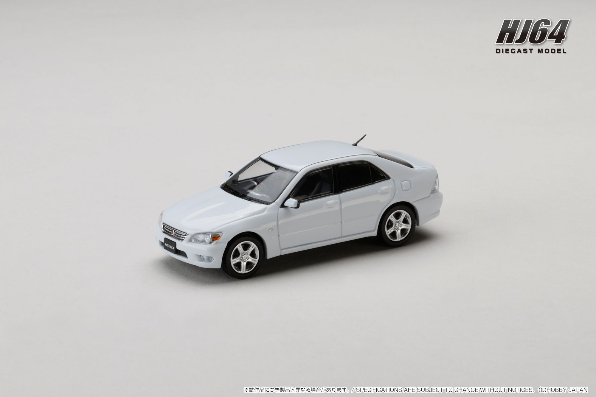 HJ641080AW HJ64 1/64 トヨタ ALTEZZA RS200 (E10) 1998 スーパーホワイトⅡ