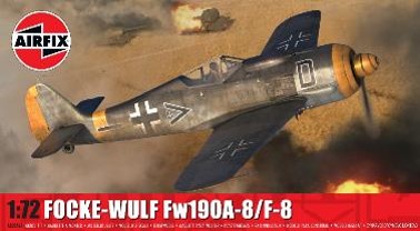 X-2066A エアフィックス 1/72 フォッケウルフ Fw190A-8/F-8