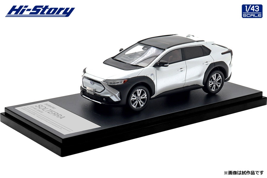 HS503WH Hi-Story 1/43 SUBARU SOLTERRA ET-HS (2023)  プラチナホワイトパールマイカ