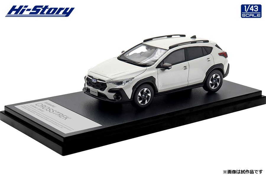 HS507WH Hi-Story 1/43 SUBARU CROSSTREK Limited (2023)  クリスタルホワイト・パール