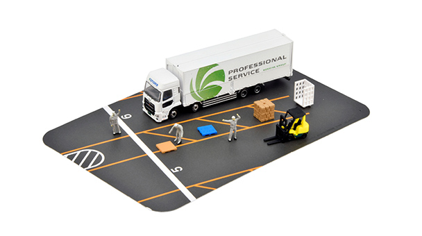 334552 トラックコレクション 物流現場ウィングバンセットJ 鴻池運輸