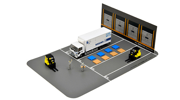 334590 トラックコレクション 物流現場トラックセットE 佐川急便