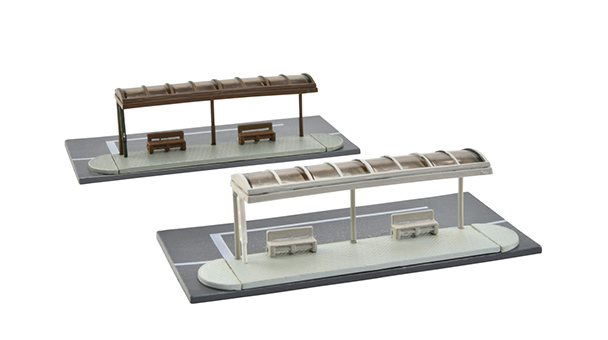 335092 情景小物007-5 バス停A5