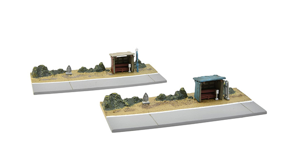 335108 情景小物008-5 バス停B5